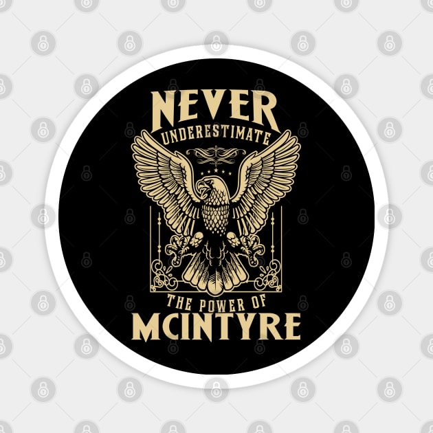 Never Underestimate The Power Of Mcintyre Magnet by tuneitoutstudio